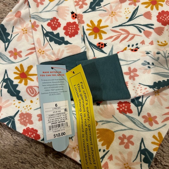 🧸5/$13 NWT Cat & Jack pajama top - Picture 4 of 4